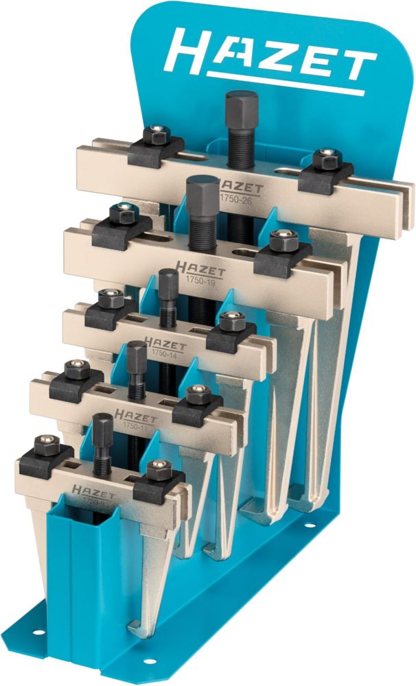 Produktbild Hazet Schnellspann Abzieher Satz 2 armig 1750/5 mit 5 Teilen bild 2