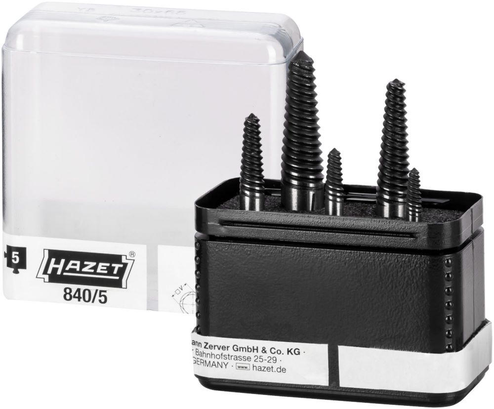 Produktbild Schraubenausdreher Satz 840/5 im Kasten 5 teilig bild 4
