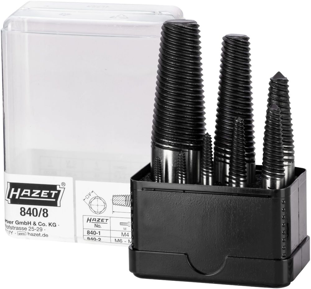 Produktbild Schraubenausdreher Satz 840/8 Chrom Vanadium 8 teilig bild 4