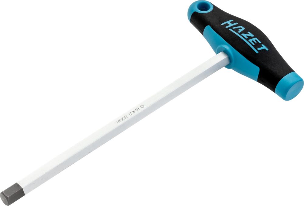 Produktbild Hazet Schraubendreher mit T-Griff 828-10 Innen Sechskant Profil SW 10 mm