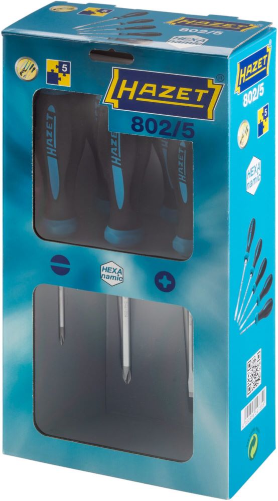 Produktbild Schraubendreher Satz HEXAnamic 802/5 0,8x4-1,2x6,5 PH1-PH2 bild 2