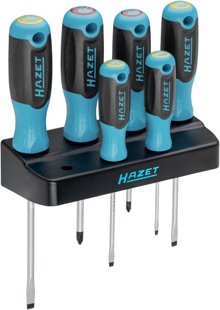 Produktbild Hazet Schraubendreher Satz 811SH-1/7 Kreuzschlitz Profil PH Schlitz Profil 7-teilig