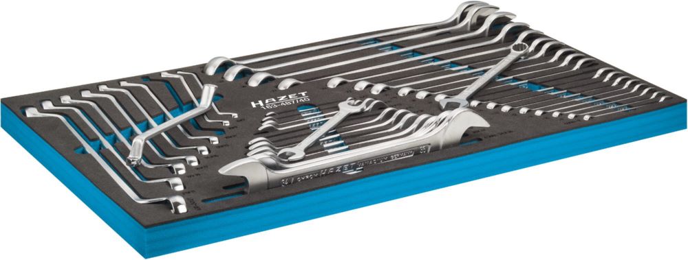 Produktbild Hazet Schraubenschlüssel Satz 163-478/40 Außen Doppelsechskant Tractionsprofil bild 2
