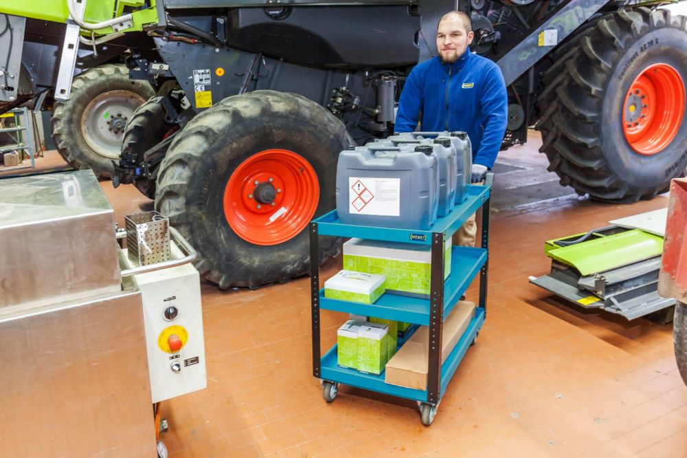 Produktbild Hazet Servicewagen Assistent 167-3 mit 8 Schubladen 890 x 542 x 899 mm bild 2