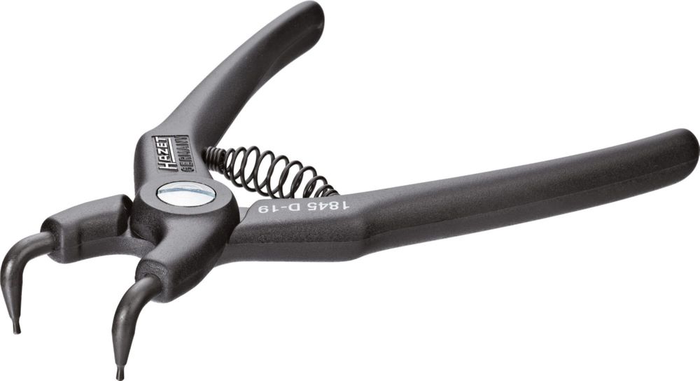 Produktbild Hazet Sicherungsringzange 1845D-8 Länge 133 mm Spitzen Durchmesser 0,90 mm
