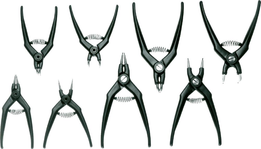 Produktbild Hazet Sicherungsringzangen Satz 1845/8 Länge 180 mm 8 teilig