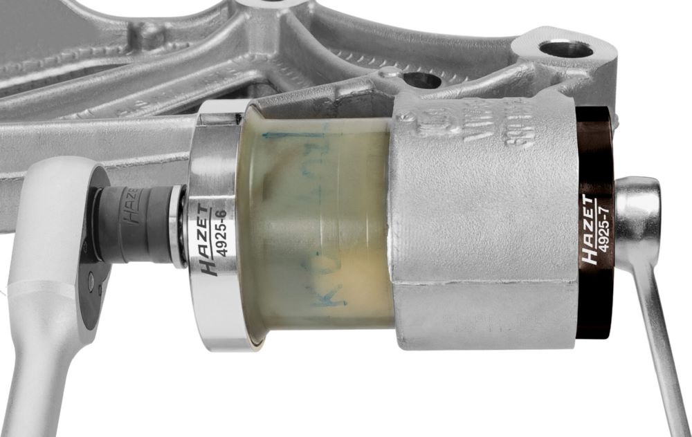 Produktbild Hazet Silentlager Werkzeug Satz 4925-2501/5 M12x1,75 5 teilig bild 3