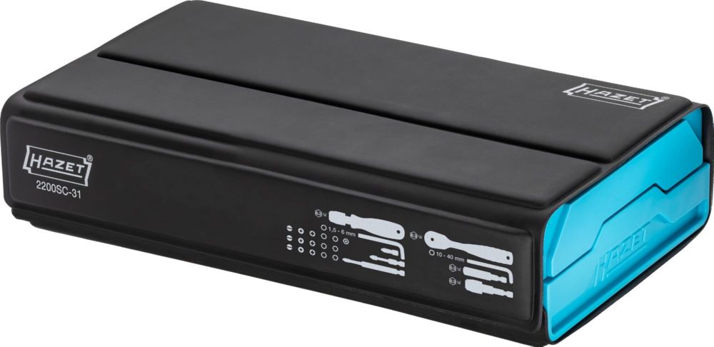 Produktbild Hazet SmartCase Bit Satz 2200SC-31 1/4 Zoll Profile 1,5-6 73 teilig bild 4