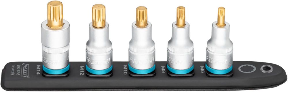 Produktbild Hazet SmartRail Flexible Steckleiste 990-SR/5 mit 1/2 Zoll M6 M8 M10 M12 M14