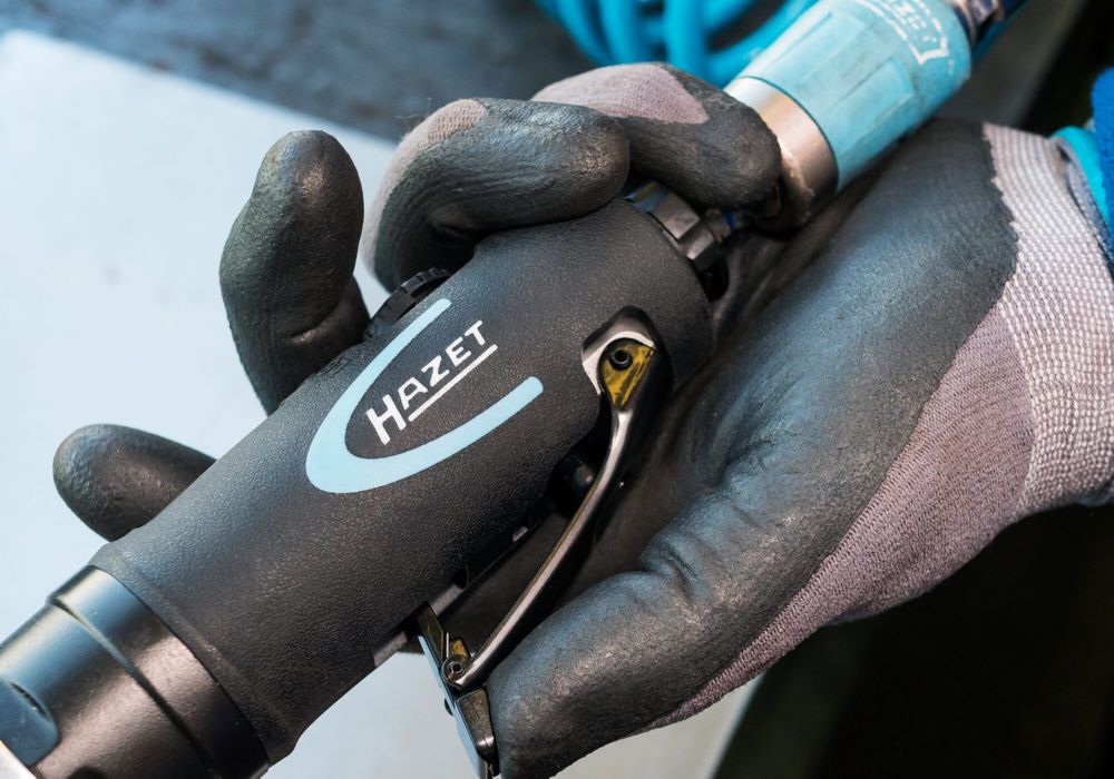 Produktbild Hazet Stabschleifer gerade lang 9032LG-1 Länge 285 mm bild 5