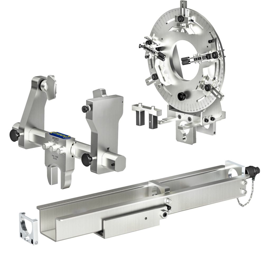 Produktbild Hazet Stationärer Universal Federspanner 4903/3 Satz 3 teilig bild 2