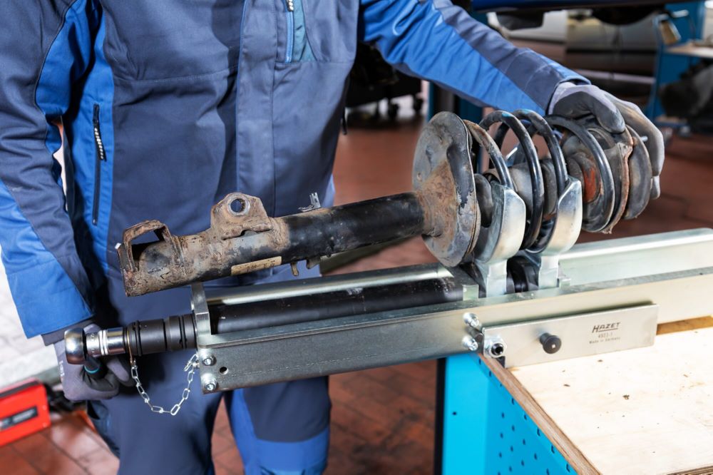 Produktbild Hazet Stationärer Universal Federspanner Satz 4903/4 4 Teile bild 2