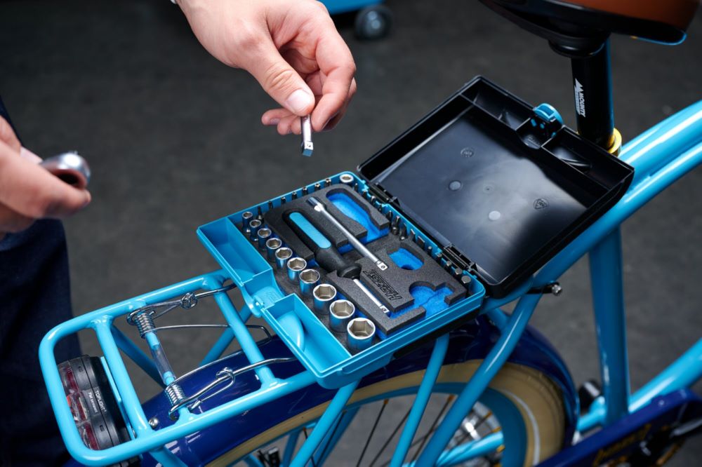 Produktbild Hazet Steckschlüssel Satz 853-1 1/4 Zoll Profile 36 teilig 153 x 185 x 52 mm bild 3