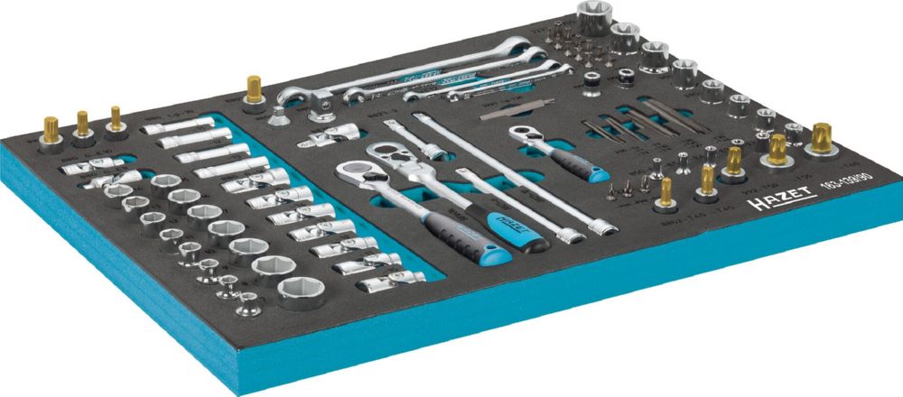 Produktbild Hazet Steckschlüssel Satz 163-139/90 1/2 Zoll 3/8 Zoll 1/4 Zoll bild 2