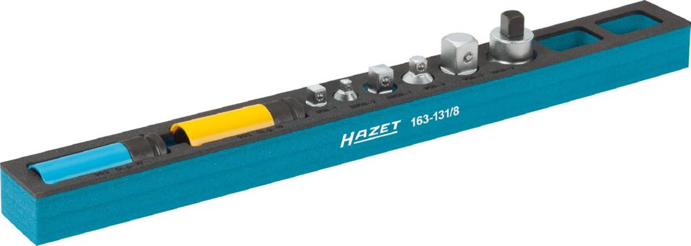 Produktbild Hazet Steckschlüsseleinsatz Satz 163-131/8 1/4 Zoll 1/2 Zoll 3/4 Zoll bild 2