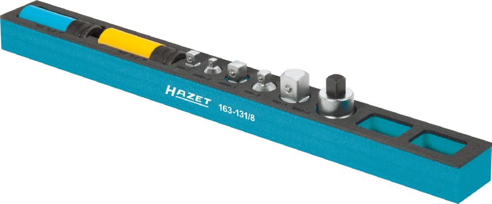 Produktbild Hazet Steckschlüsseleinsatz Satz 163-131/8 1/4 Zoll 1/2 Zoll 3/4 Zoll bild 3