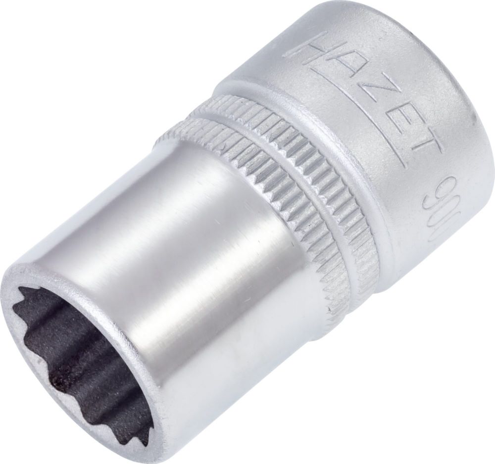 Produktbild Hazet Steckschlüsseleinsatz 900AZ-9/16 mit 1/2 Zoll Vierkant Außen Doppelsechskant