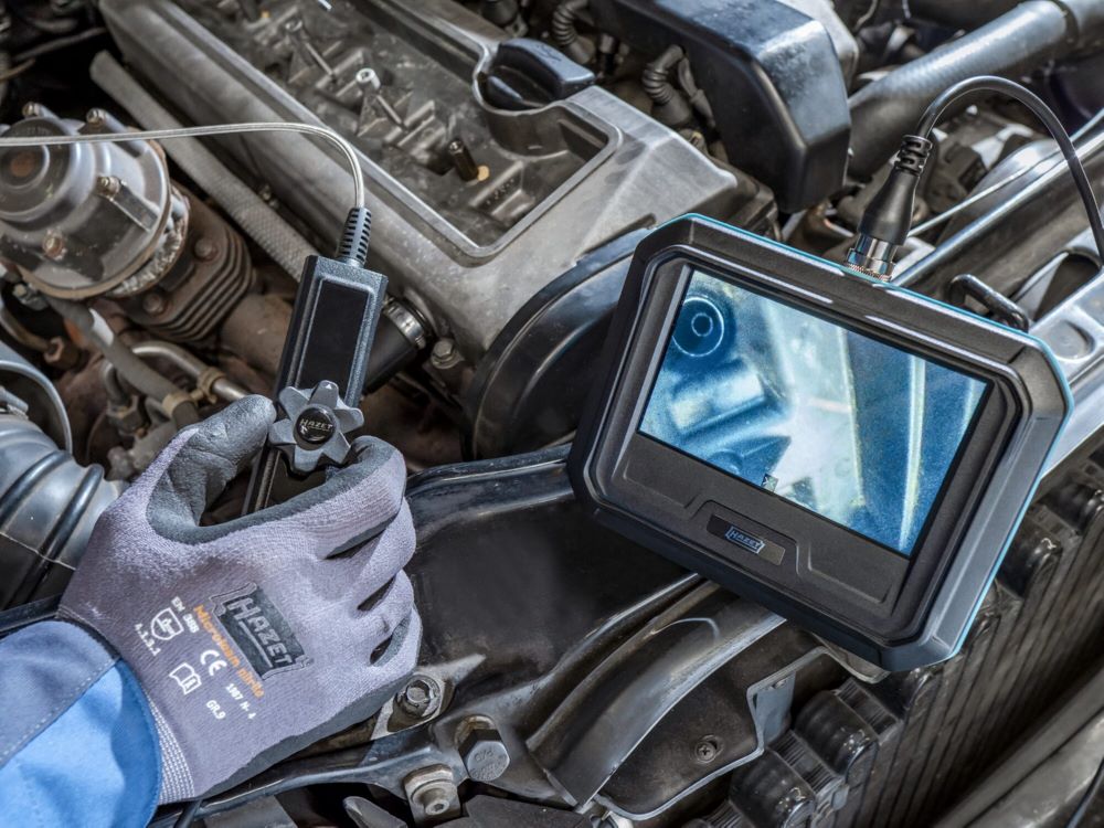 Produktbild Hazet HD Endoskop Touch Screen Satz mit Schwenksonde 3,9 mm bild 2