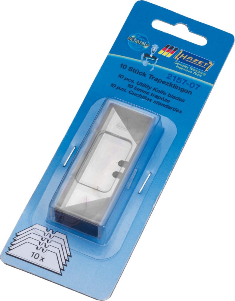 Produktbild Hazet Trapezklinge 2157-07 mit 3 Aufnahmen für Universalmesser