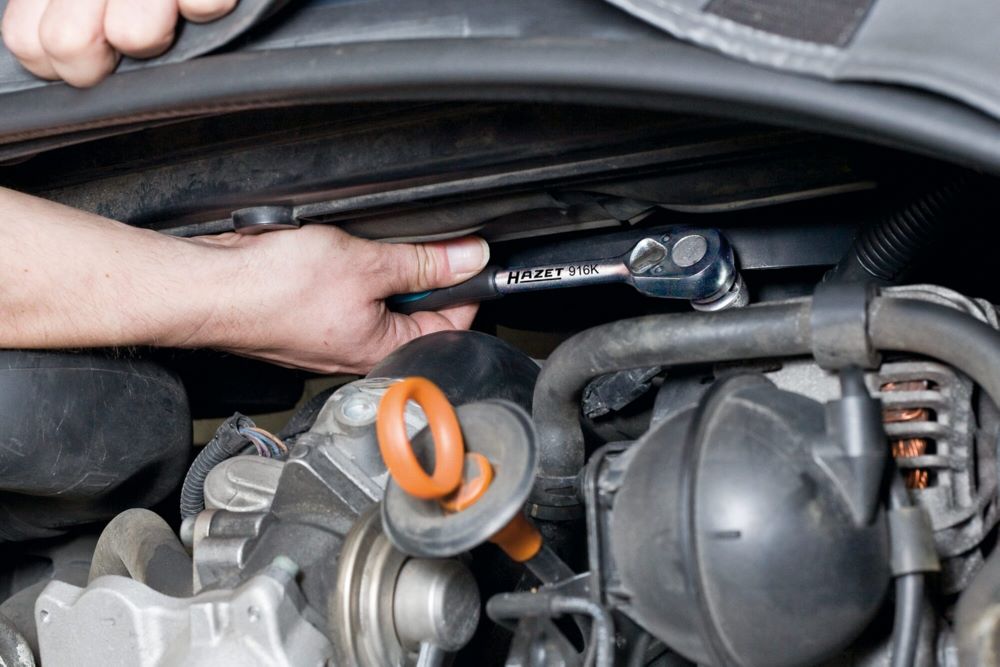 Produktbild Umschaltknarre kurz 916K mit 1/2 Zoll Länge 199 mm bild 3