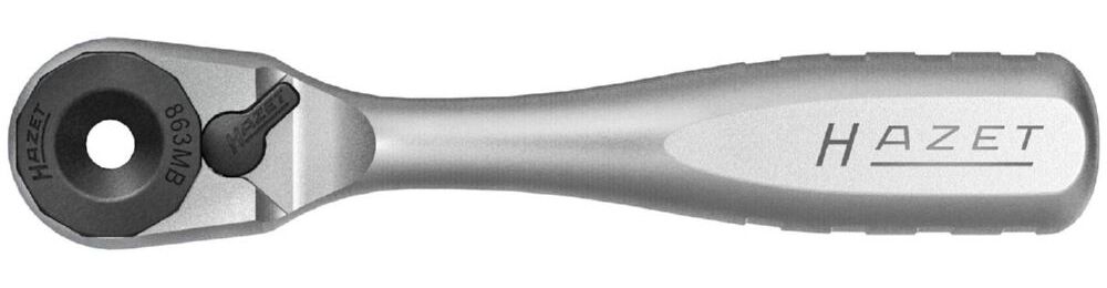 Produktbild Umschaltknarre Vollstahl für Bits 863MB 1/4 Zoll 6,3 mm Sechskant Länge 90 mm bild 2