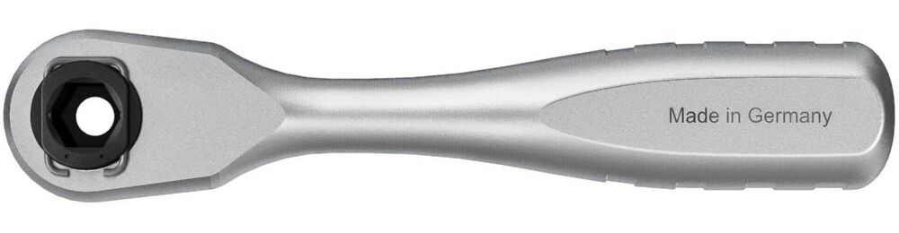 Produktbild Umschaltknarre Vollstahl für Bits 863MB 1/4 Zoll 6,3 mm Sechskant Länge 90 mm bild 3