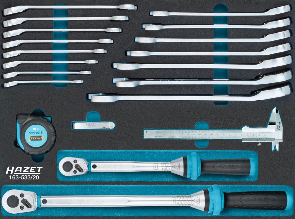 Produktbild Hazet Universal Satz 163-533/20 20 teilig 8 – 24