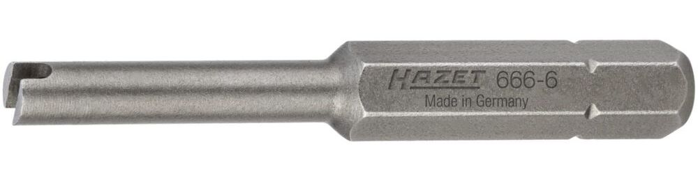 Produktbild Hazet KFZ Ventil Dreher Bit 666-6 mit 1/4 Zoll Sechskant