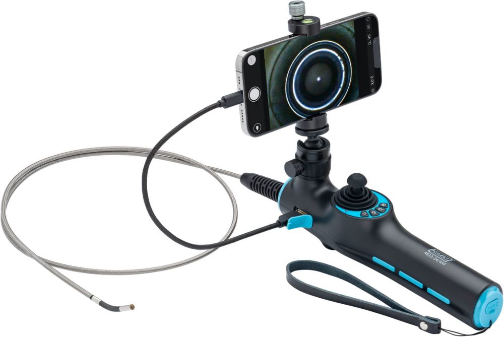 Produktbild Hazet HD Videoendoskop Satz mit 360 Grad Schwenksonde 3,9 mm 4812-24/4AF bild 4