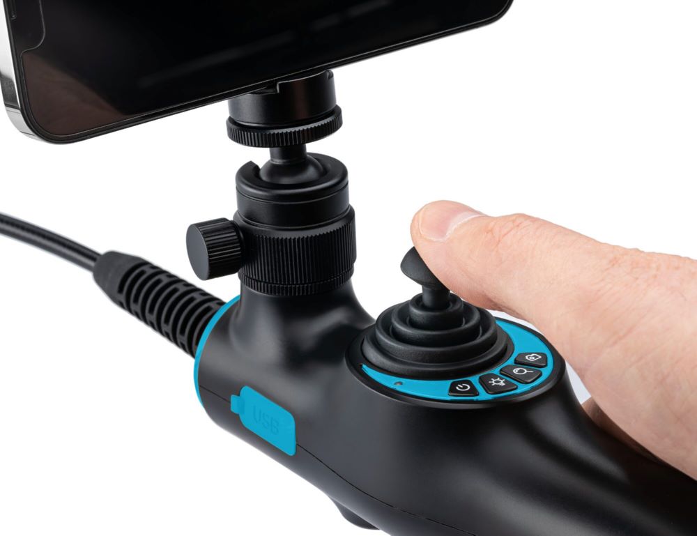 Produktbild Hazet HD Videoendoskop Satz mit 360 Grad Schwenksonde 3,9 mm 4812-24/4AF bild 6