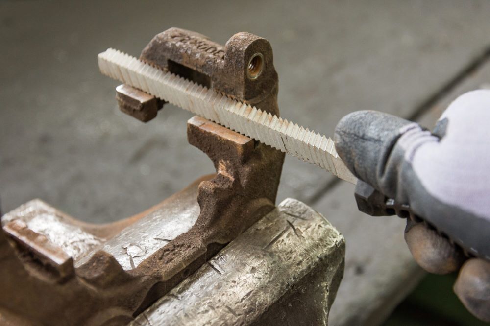 Produktbild Vierkant Bremssattel Feile mit Kunststoffgriff 4968-6 265 mm bild 3