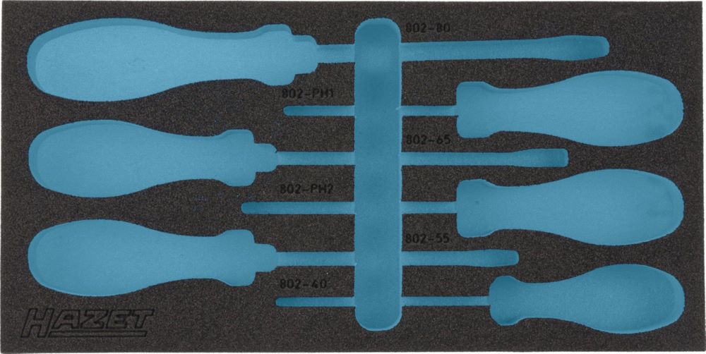 Produktbild Hazet 2 Komponenten Weichschaumeinlage 163 - 184 Liter L x B 342 x 172 mm