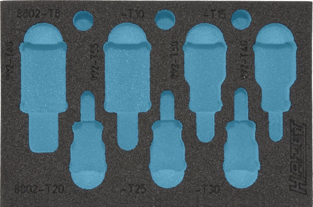 Produktbild Hazet 2-Komponenten Weichschaumeinlage 163-218L L 172 x B 114 mm