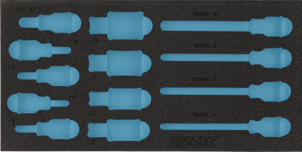 Produktbild Hazet 2 Komponenten Weichschaumeinlage 342 x 172 mm 163 - 220 Liter