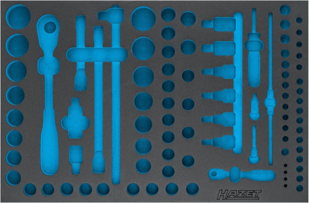 Produktbild Hazet 2 Komponenten Weichschaumeinlage L 519 x B 342 mm leer für 163258