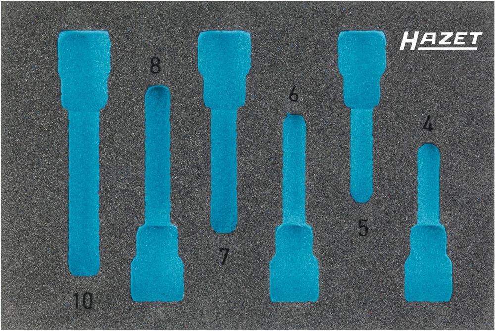 Produktbild Hazet 2-Komponenten Weichschaumeinlage 163-302L leer L x B 172 x 114 mm