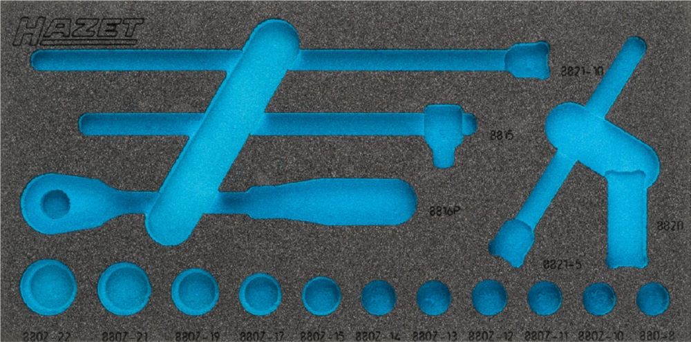 Produktbild Hazet 2 Komponenten Weichschaumeinlage 163-335 Liter passend für 880ZN-1