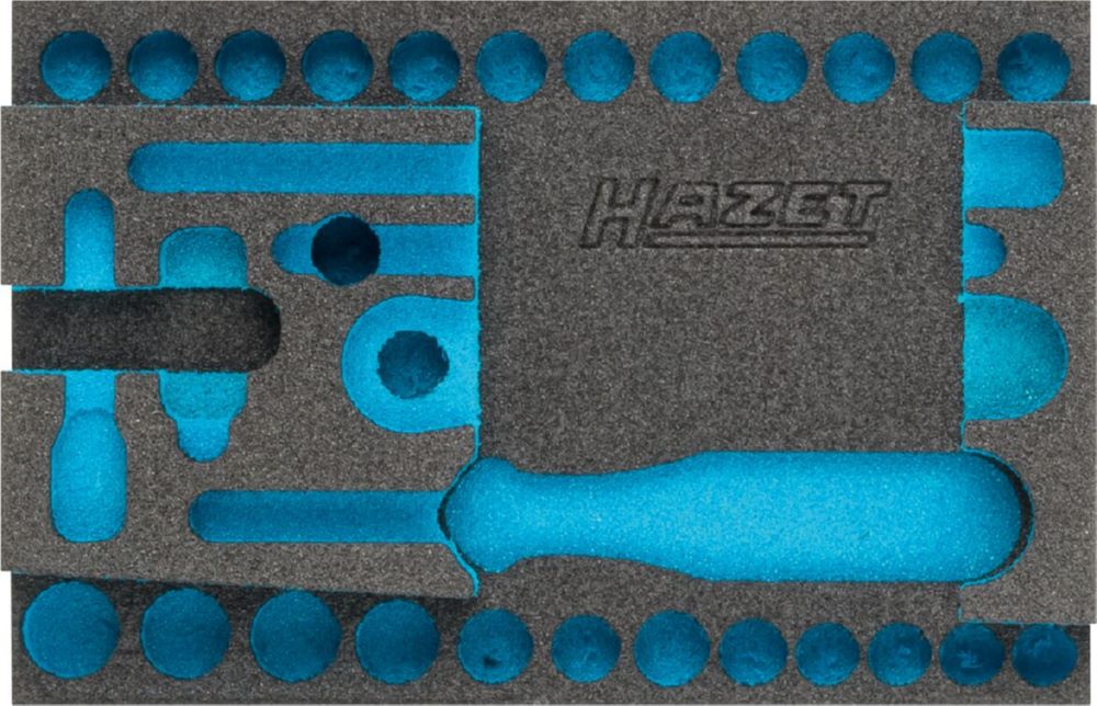 Produktbild Hazet 2-Komponenten Weichschaumeinlage leer 163-337L L 172 mm x B 114 mm