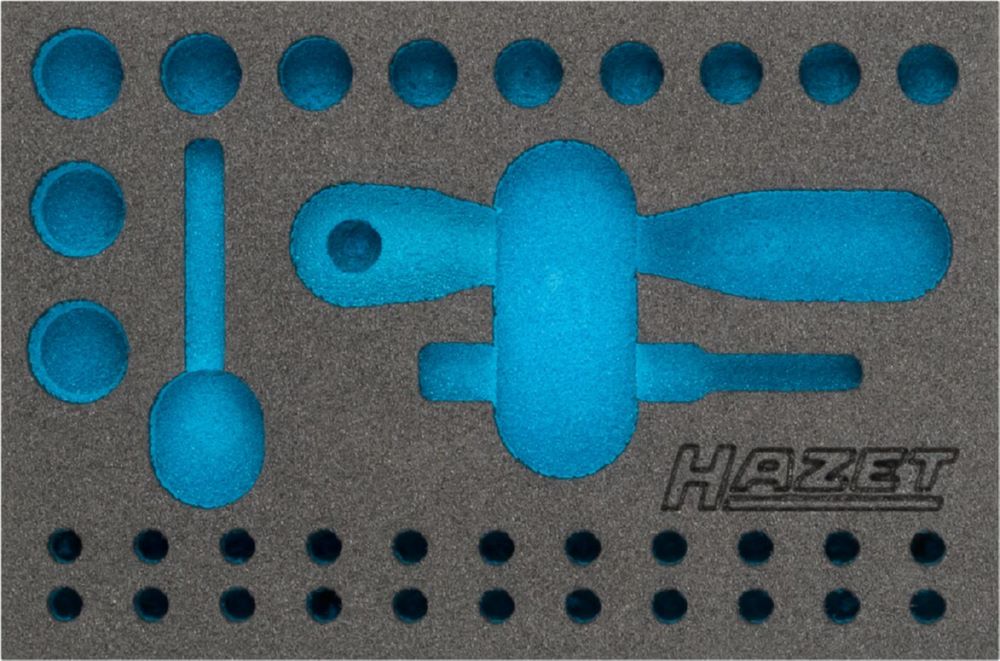 Produktbild Hazet 2-Komponenten Weichschaumeinlage 163-341L L x B 172 x 114 mm leer