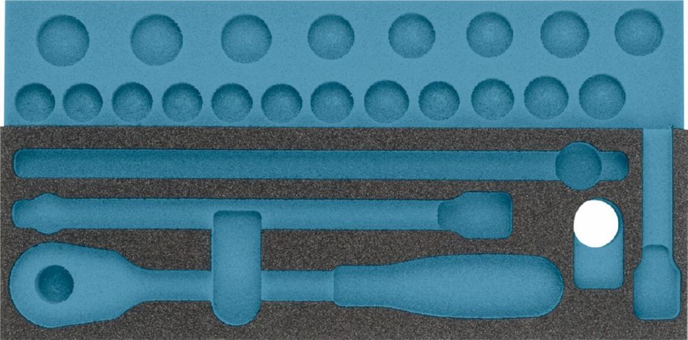 Produktbild Hazet 2-Komponenten Weichschaumeinlage 163-342L  342 mm x 172 mm