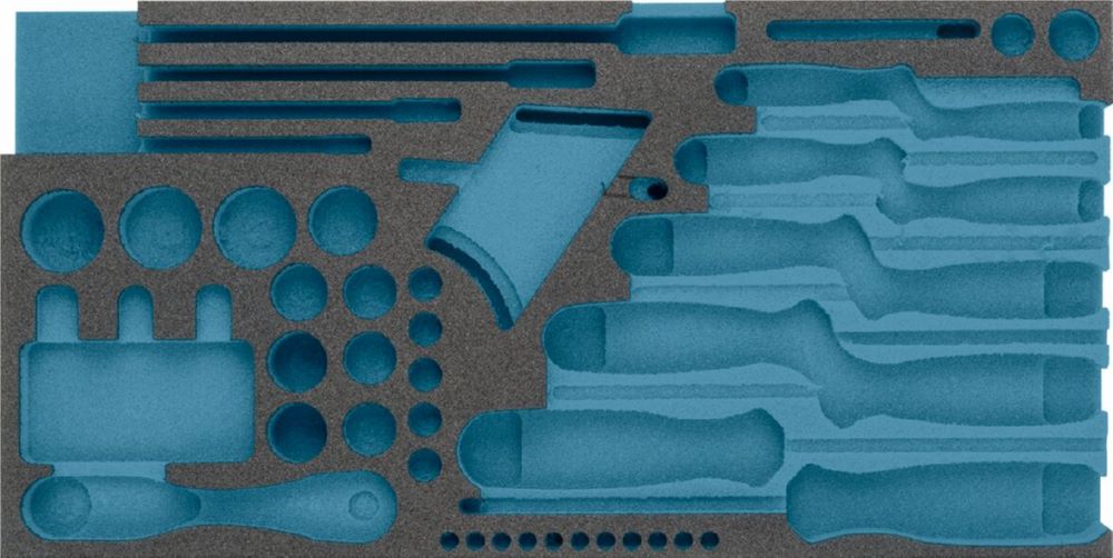 Produktbild Hazet 2-Komponenten Weichschaumeinlage 163-356L L x B 342 mm x 172 mm