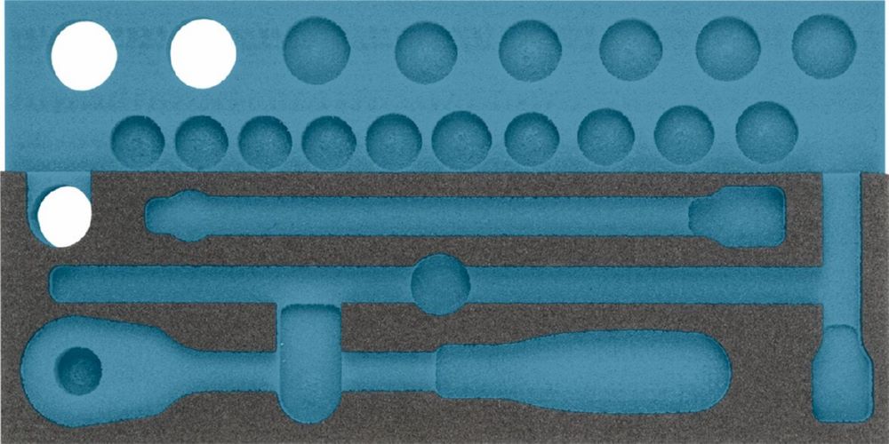 Produktbild Hazet 2 Komponenten Weichschaumeinlage 163 - 357 L 342 x 172 mm