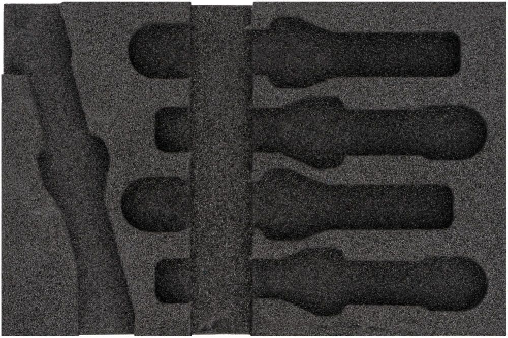 Produktbild Hazet 2-Komponenten Weichschaumeinlage leer 163-467L L x B 172 x 114 mm