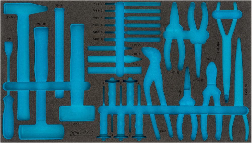 Produktbild Hazet 2-Komponenten Weichschaumeinlage L 691 mm x B 392 mm