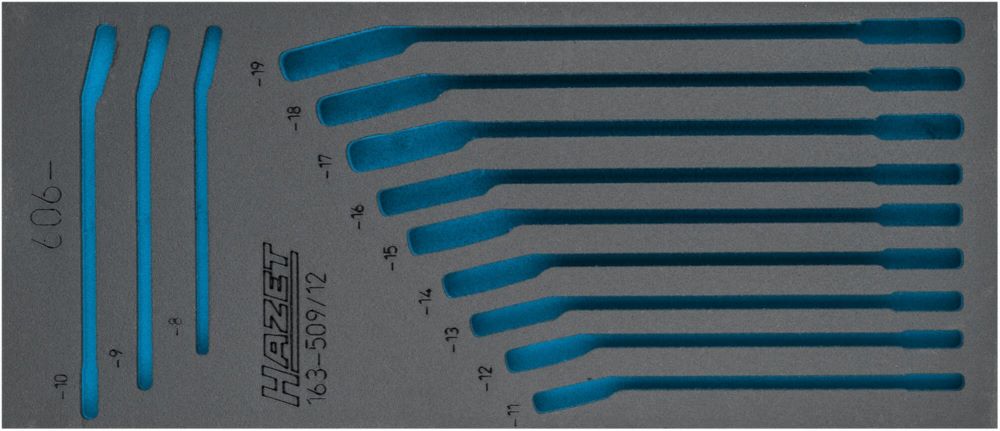 Produktbild Hazet 2-Komponenten Weichschaumeinlage leer 163-509L L x B 392 x 172 mm