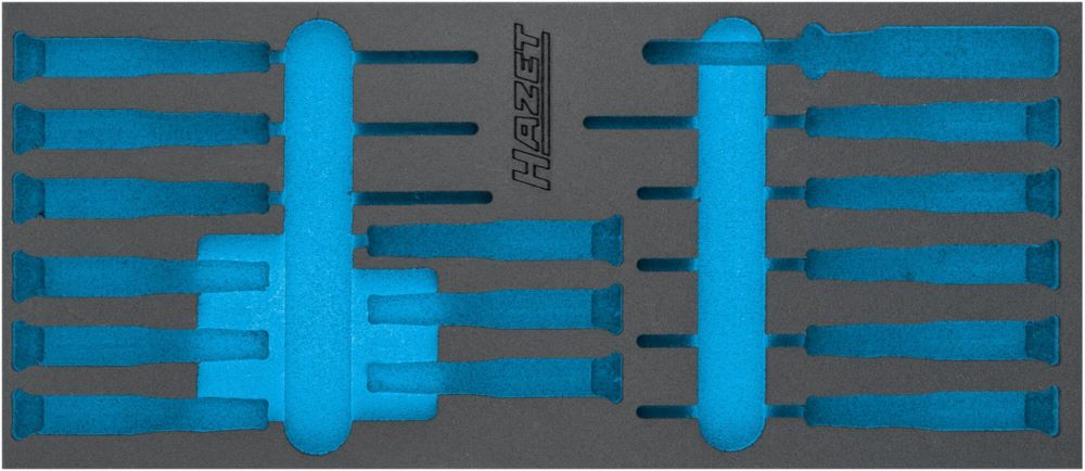 Produktbild Hazet 2 Komponenten Weichschaumeinlage leer L 392 x B 172 mm 163 - 517 Liter