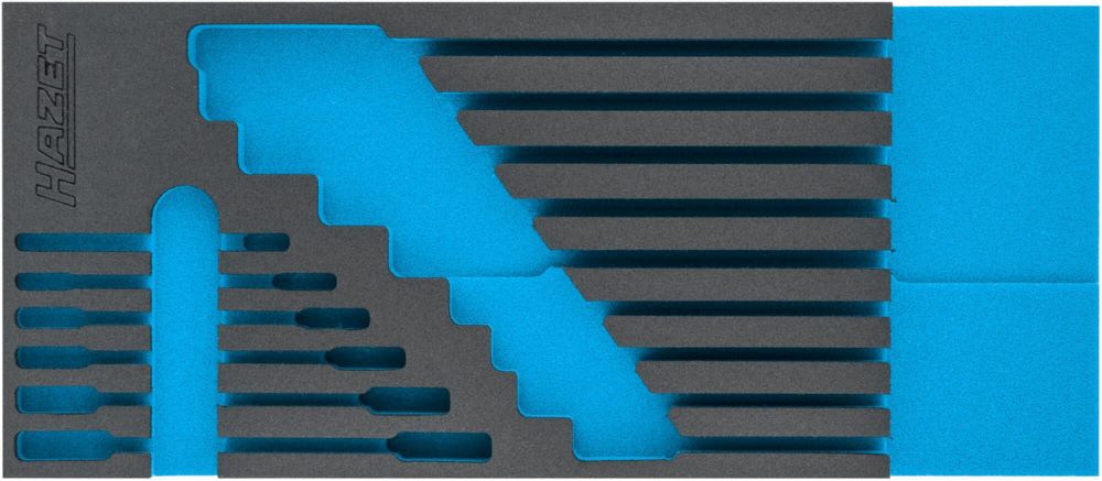 Produktbild Hazet 2 Komponenten Weichschaumeinlage L 392 x B 172 mm 163 - 520 Liter