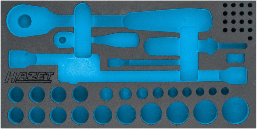 Produktbild Hazet 2-Komponenten Weichschaumeinlage 163-568L L x B 342 x 172 mm leer