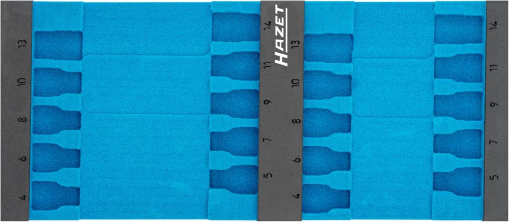 Produktbild Hazet 2 Komponenten Weichschaumeinlage 163-573 Liter L x B 392 x 172 mm