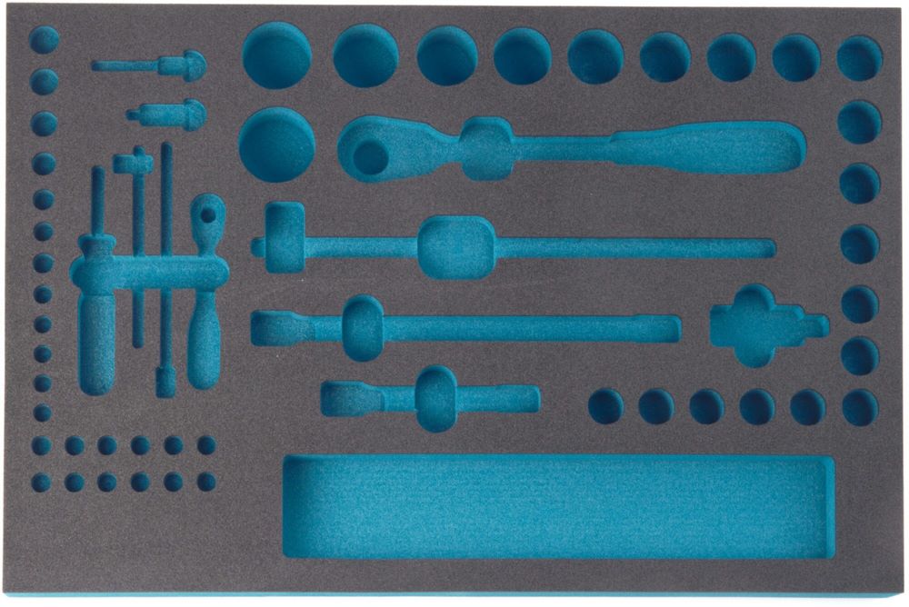 Produktbild Hazet 2 Komponenten Weichschaumeinlage 163 - 57 Liter L 519 x B 342 mm